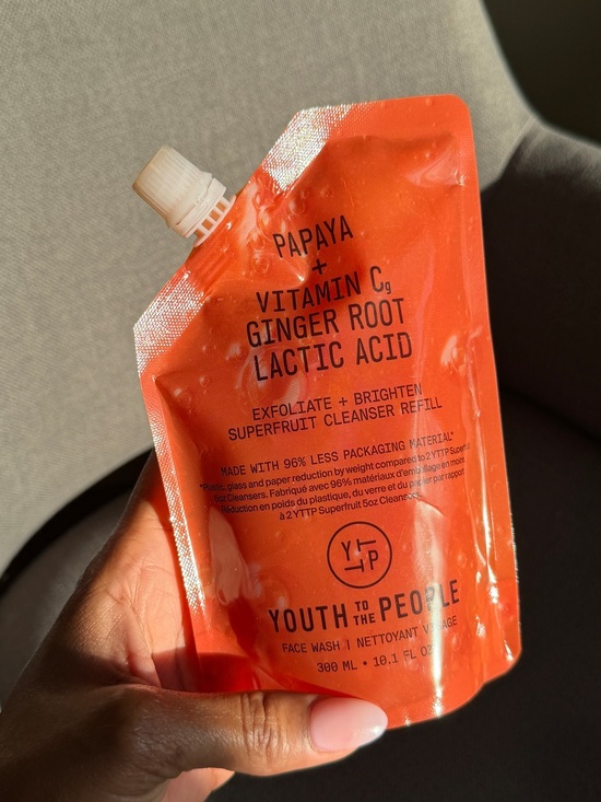 Youth To The People Other - Youth to the People Papaya Superfruit Cleanser Refill - Orange